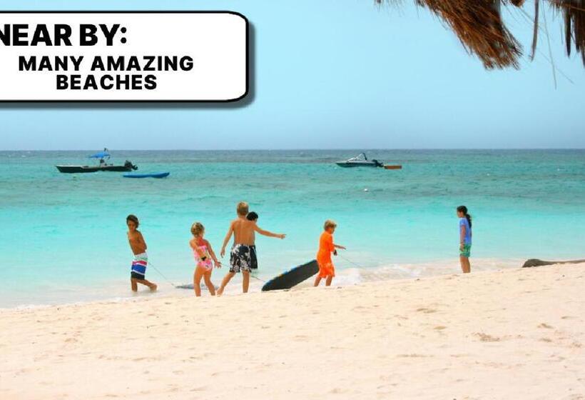 تختخواب و صبحانه Camp Akumal Hosted Family Bungalows