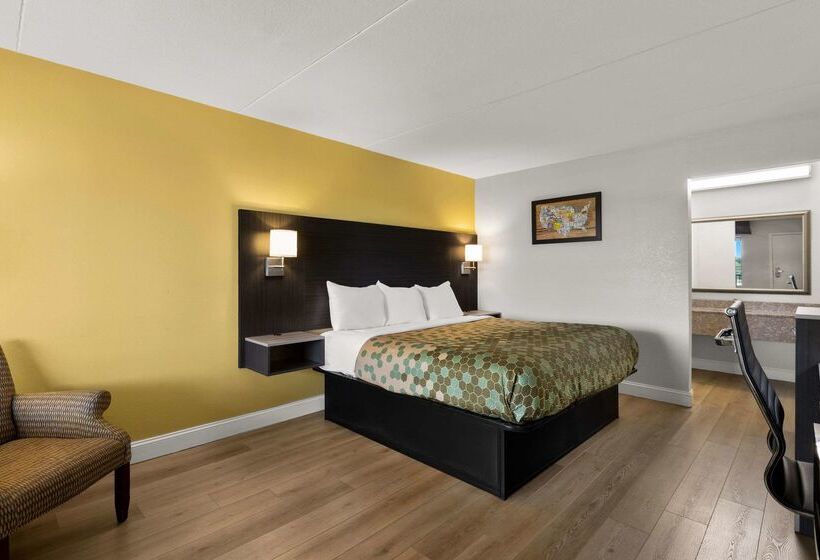 בית מלון כפרי Econo Lodge White Pine Morristown I81 & I40 Split