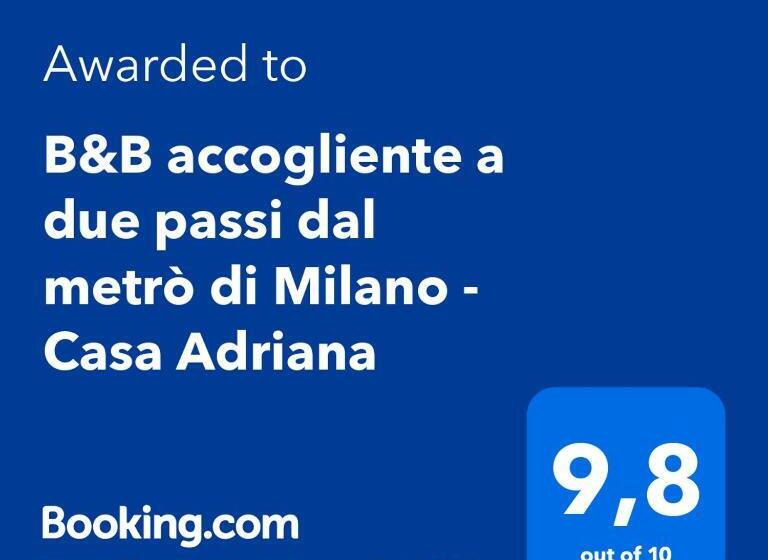 B&b Accogliente A Due Passi Dal Metrò Di Milano   Casa Adriana