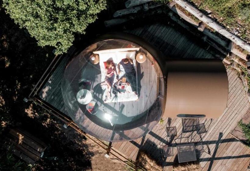 مبيت وإفطار Maso La Marianna Bubble Glamping In Trentino