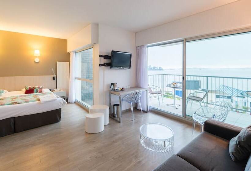 בית מלון כפרי Hôtel Valdys Thalasso & Spa   Beau Rivage