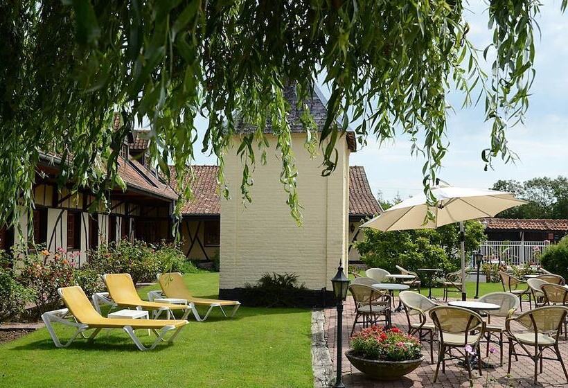 בית מלון כפרי Hôtel Restaurant Le Fiacre à Quend Plage