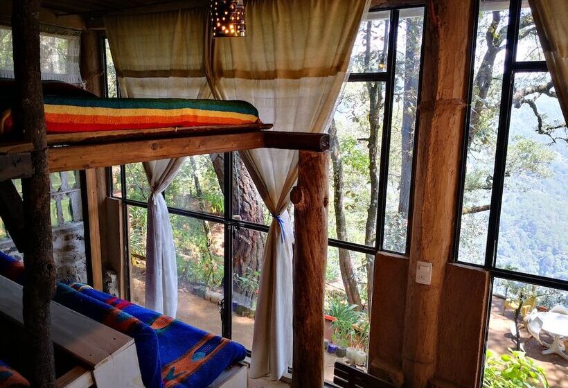 هتل Cabañas Campamento Tlatempa   Hostel