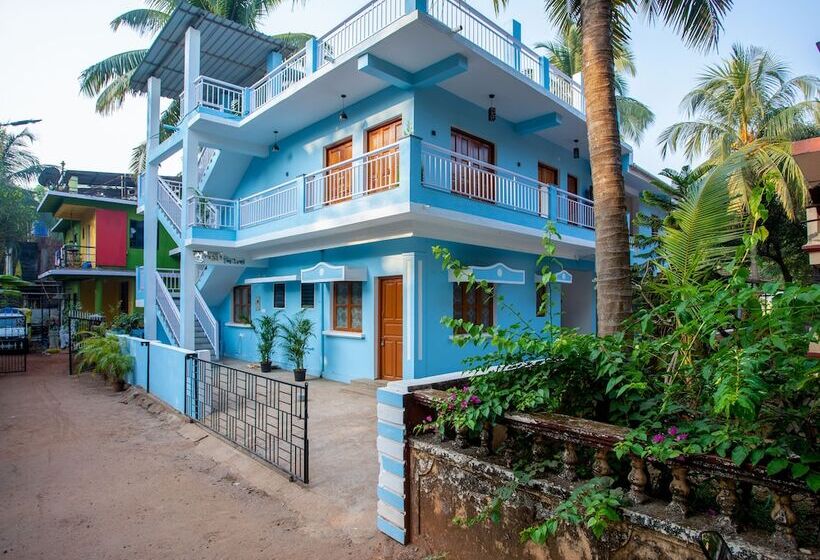 펜션 Whiteboard Homes Siolim