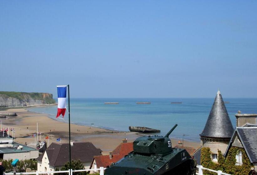 هتل Hôtel Restaurant Le Mulberry Arromanches