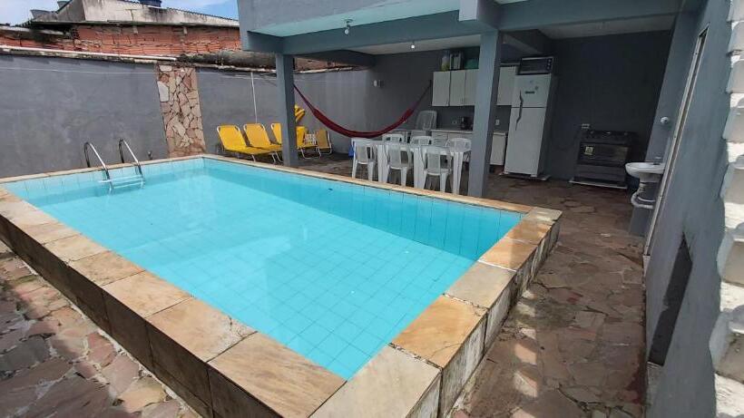 پانسیون Casa, Piscina, Sinuca Churrasqueira, Ping Pong, Praia Guarujá
