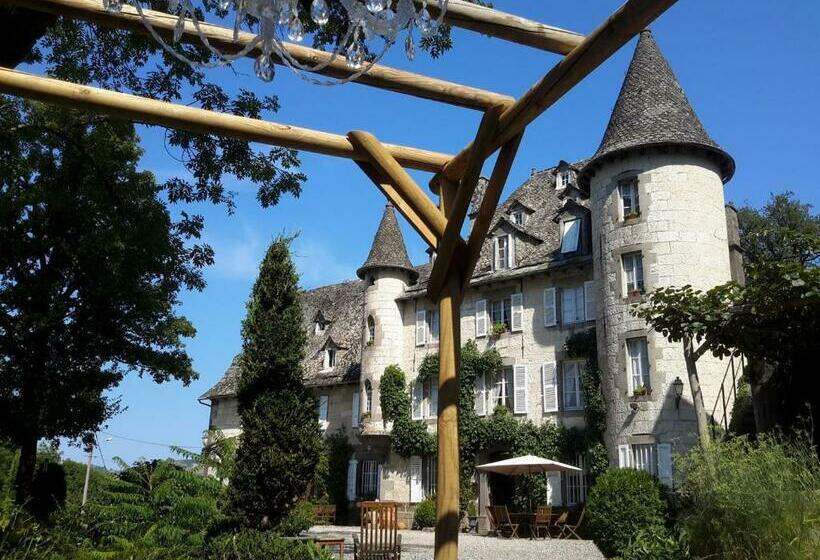 민박 Chateau De Courbelimagne, Raulhac