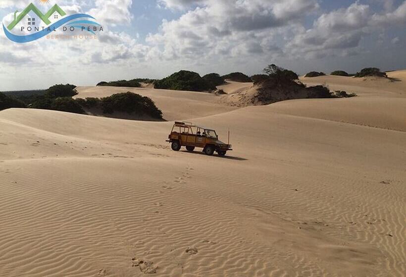 פנסיון B&b Beach House Pousada Exclusiva Pés Na água Pontal Do Peba única Em Alagoas