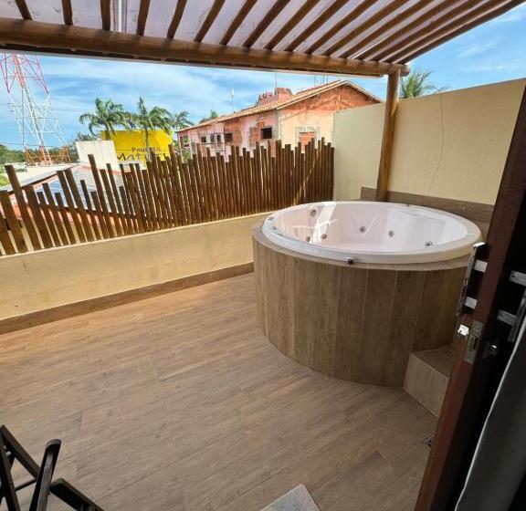 Herberge Pousada Lua Nova Charmosa   Chalés Com Hidro E Jacuzzi