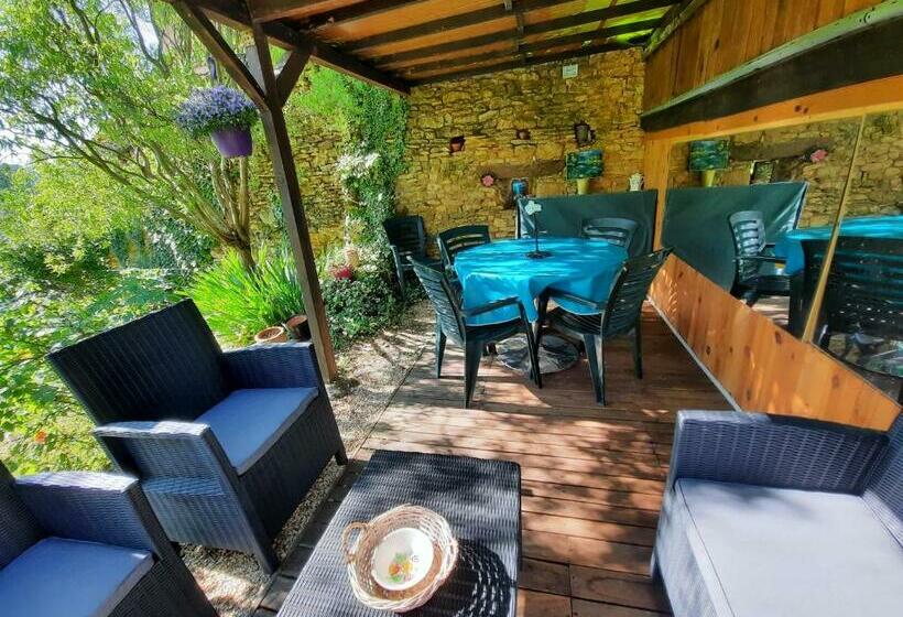 住宿加早餐  Le Logis Des 3 Coeurs Chambre Aeiou