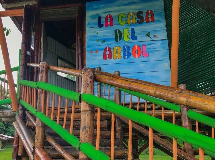 پانسیون Room In Lodge   Tree House Finca La Floresta Verde