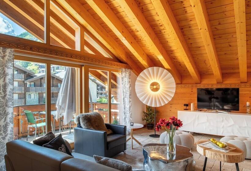 هتل Mountain Exposure Luxury Chalets & Penthouses & Apartments