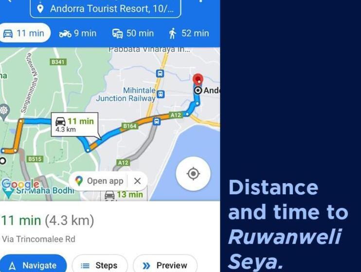 פנסיון Andorra Tourist Resort Anuradhapura