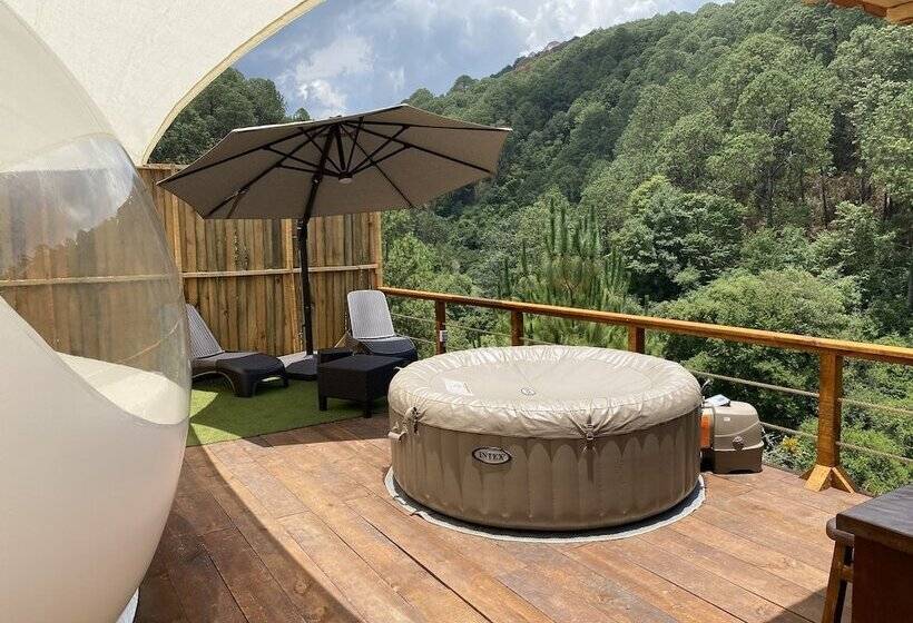 Hotel-cápsula La Estela Bubble Glamping
