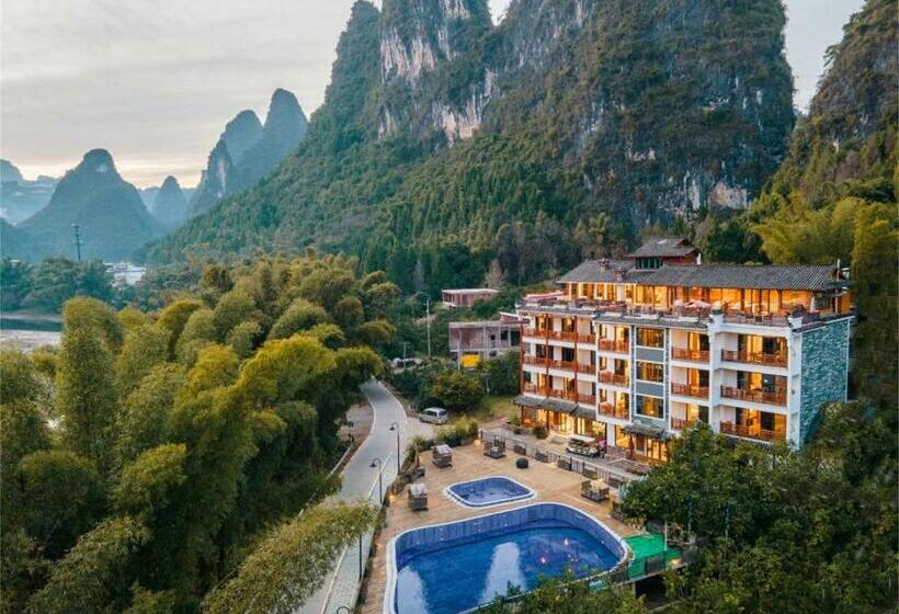 هتل Yangshuo Xingping Shanshuiyao Resort   Free Train Station Pick Up  Stay 3 Days Promotion