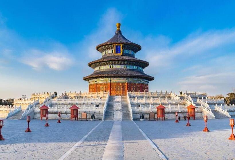 호텔 Greentree Inn Beijing Guangmingqiao Express Apartment