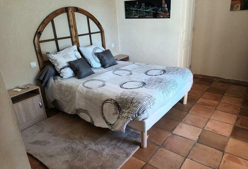 Bed and Breakfast Chambres Tomate, Dans Maison Avec Petit Escalier Et Stanna, à 6km Du Festival De Piano De La Roque D