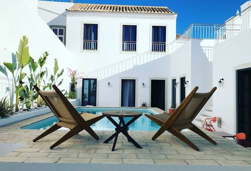 هتل Casa Rosa Villa With Pool In Olhao Centre