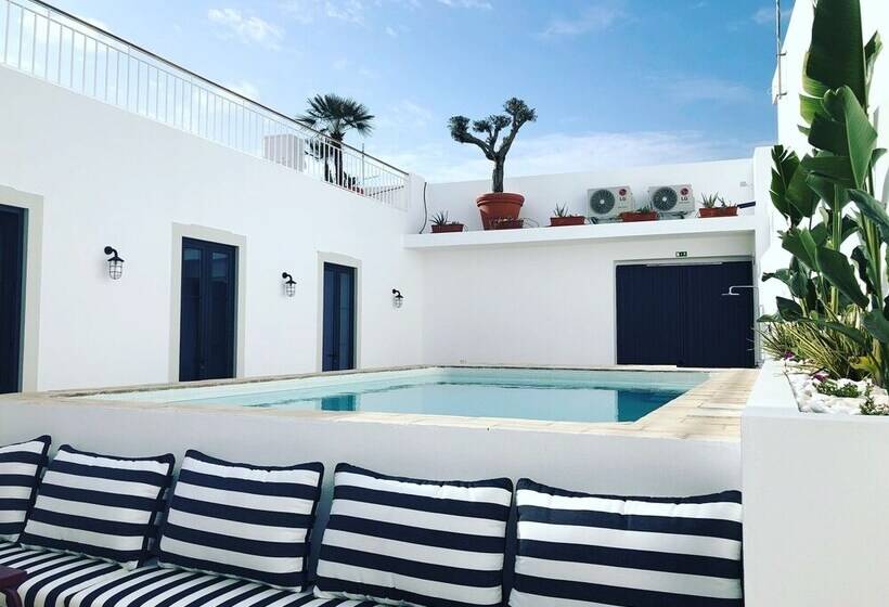 هتل Casa Rosa Villa With Pool In Olhao Centre