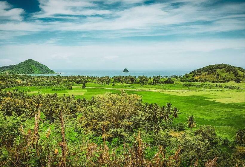 אתר נופש Disini Lombok Eco Sky House With Sea View