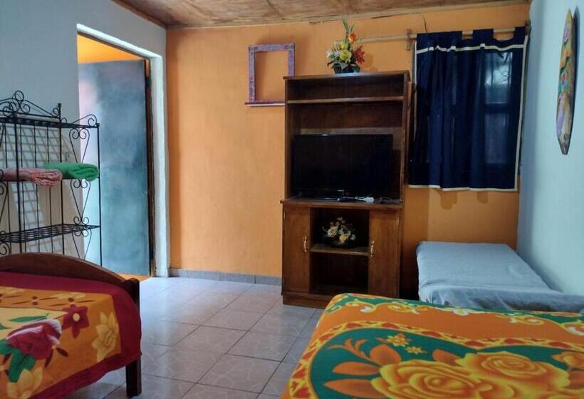 هاستل Hostal Cabañas Ave Maria