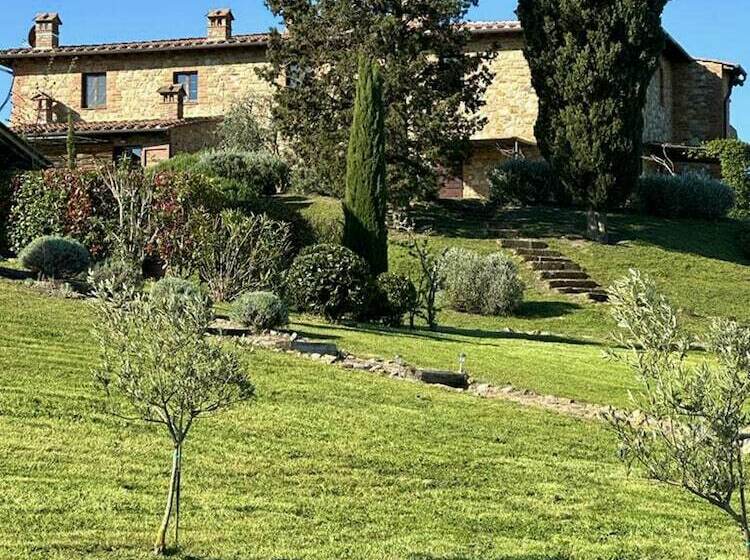 اقامتگاه Lovely Home Between Volterra And San Gimignano