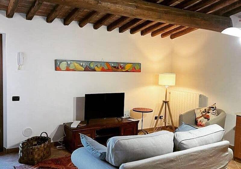 اقامتگاه Lovely Home Between Volterra And San Gimignano