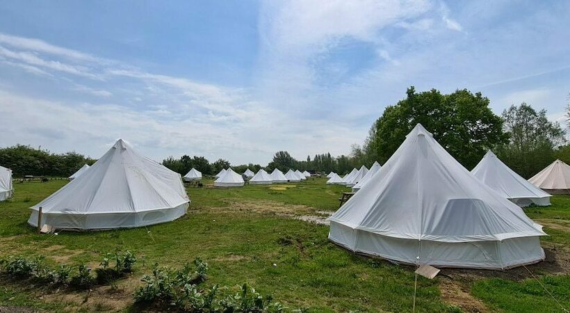 فندق 4 Meter Bell Tent  Up To 4 Persons Glamping