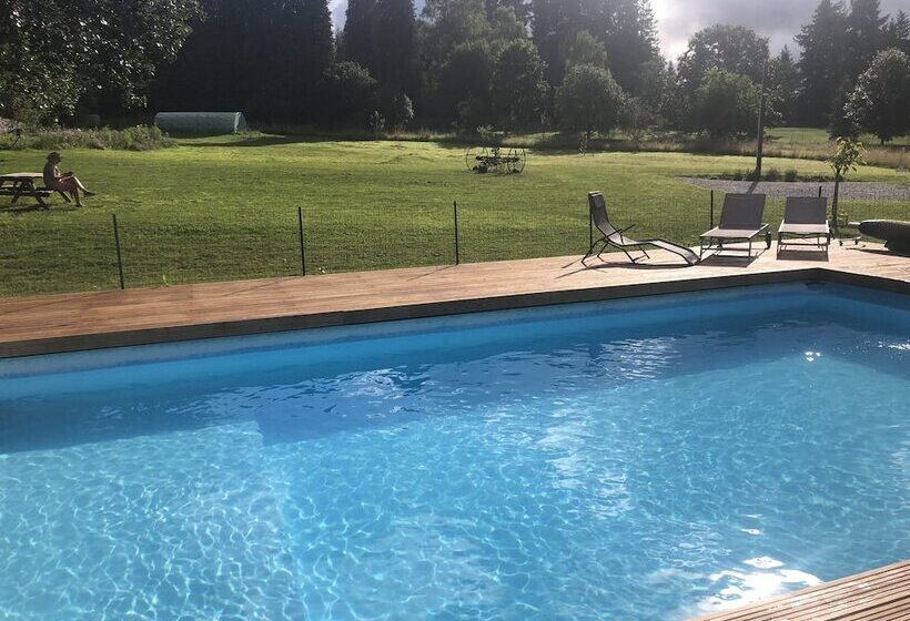 بنسيون Maison D Hôtes Ourdeaux Et Gîte Chez Rouchon