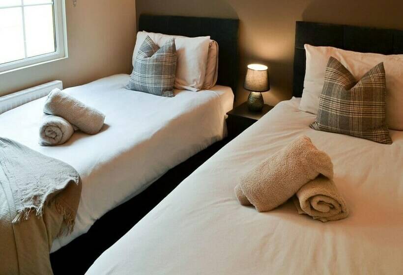 ホテル Remarkable 2bed Lodge In Morpeth With Hot Tub