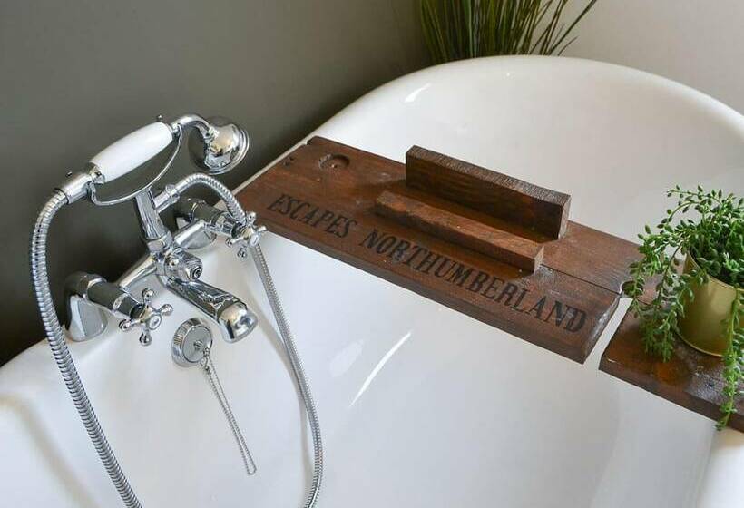 ホテル Remarkable 2bed Lodge In Morpeth With Hot Tub