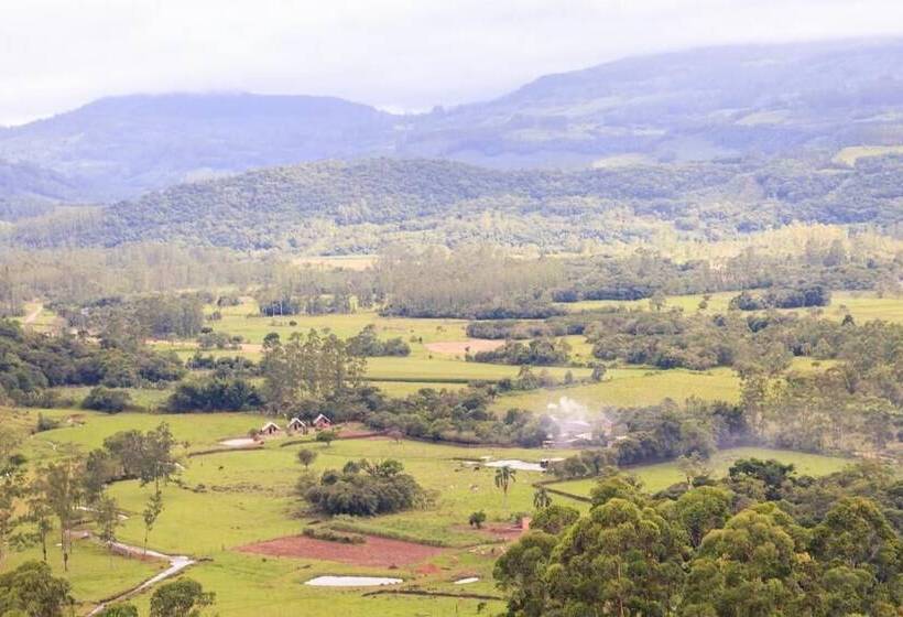 Отель Chalés Vale Do Rio Do Boi