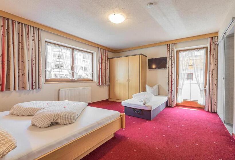 تختخواب و صبحانه Garni Vierjahreszeiten