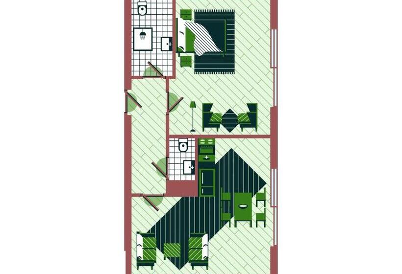 مبيت وإفطار Seeblick Homes