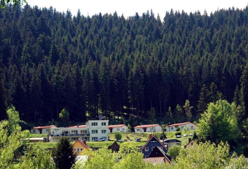 مبيت وإفطار Pension Am Waldesrand