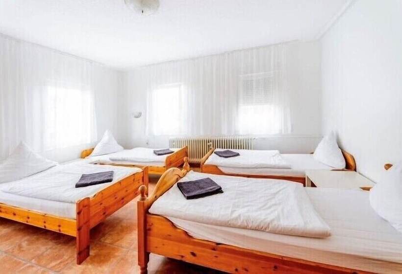 تختخواب و صبحانه My Pension Stuttgart Airport Messe