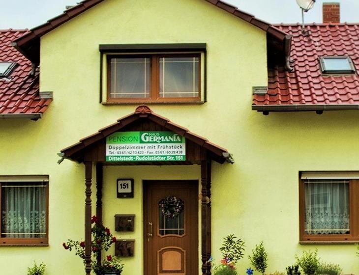 تختخواب و صبحانه Pension Haus Germania