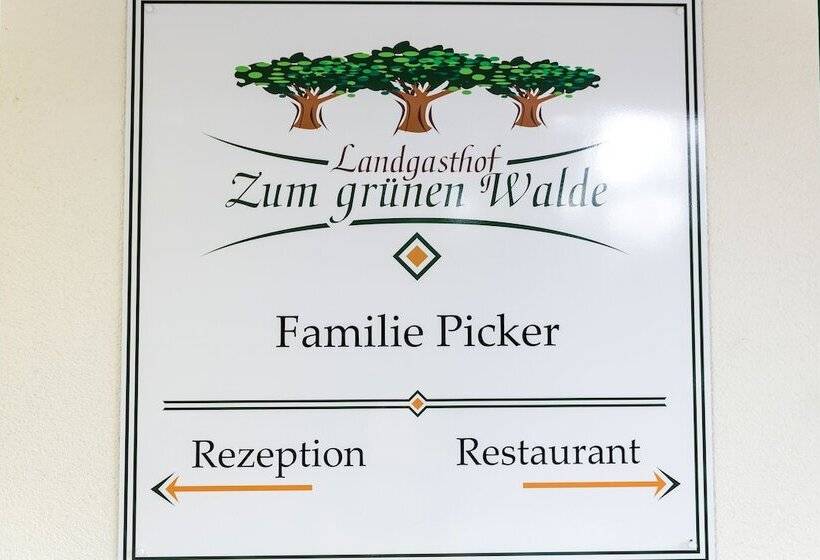 هتل Landgasthof Zum Grünen Walde