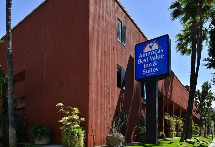 בית מלון כפרי Americas Best Value Inn & Suites Los Angeles Downtown Sw