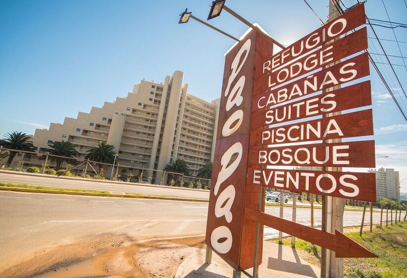 בית מלון כפרי Pao Pao Lodge Algarrobo