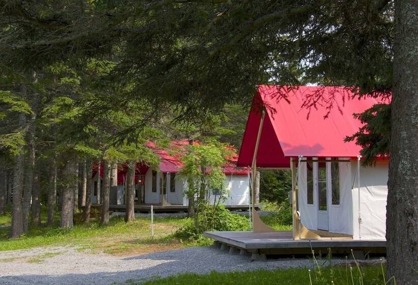 هتل Maisonnettes Camping De La Baie De Perce