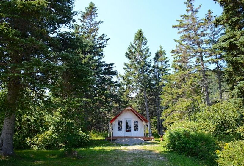 هتل Maisonnettes Camping De La Baie De Perce