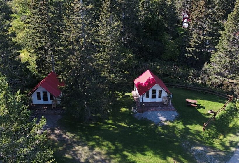 هتل Maisonnettes Camping De La Baie De Perce