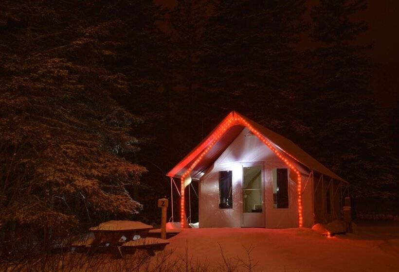 هتل Maisonnettes Camping De La Baie De Perce