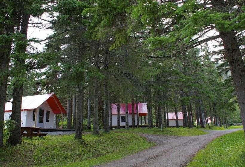 هتل Maisonnettes Camping De La Baie De Perce