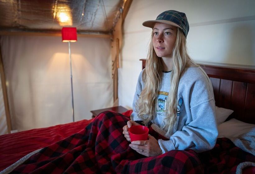 هتل Maisonnettes Camping De La Baie De Perce