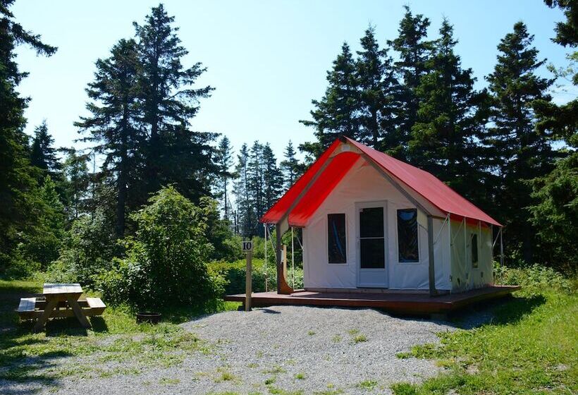 هتل Maisonnettes Camping De La Baie De Perce