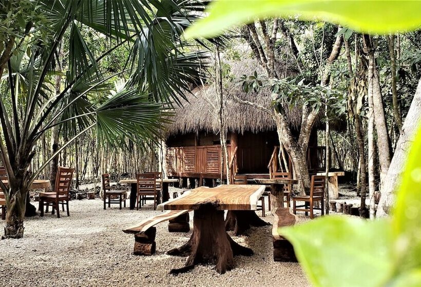 هتل Aldea Mayaha Cabanas Con Cenotes