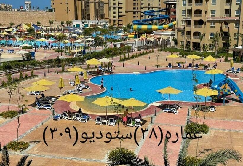 شاليه استوديو الساحل الشمالي اكوافيو