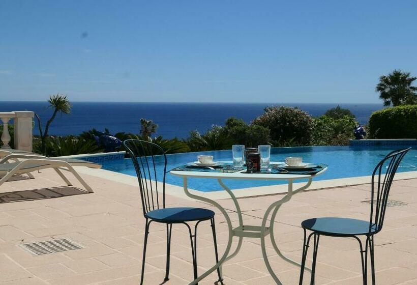 تختخواب و صبحانه Chambre Avec Vue Mer Exceptionnelle Avec Piscine